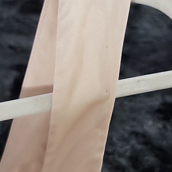 Show Me Your Mumu "Claire" champagne gold satin midi dress with bottom ruffle, l - Picture 12 of 12